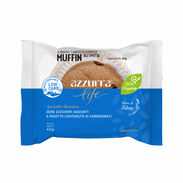MUFFIN ALL'UVETTA 40 g - immagine 1