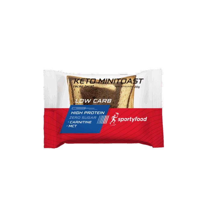 KETO MINITOAST CACAO TWIST 20 g - immagine 1