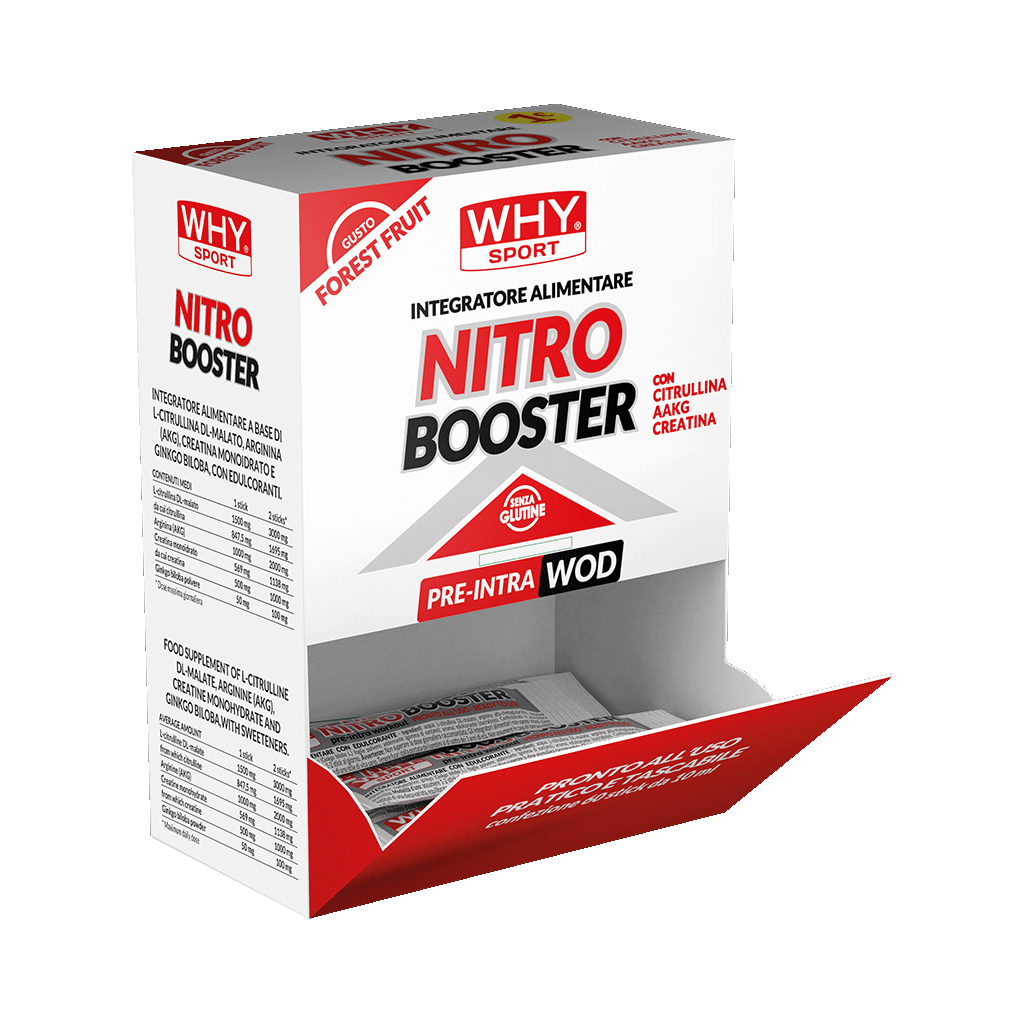 W129_nitro booster 10 ml_box NITRO BOOSTER FOREST FRUIT stick 10 ml - immagine 1