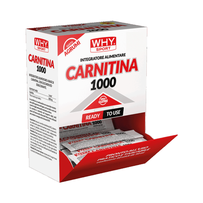 CARNITINA 1000 AGRUMI stick 10 ml - immagine 1