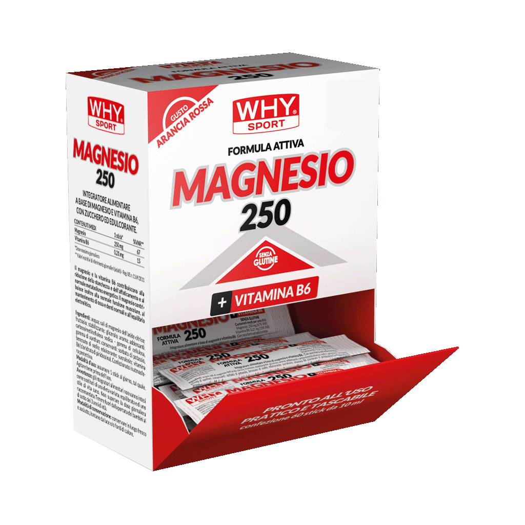 W309_magnesio 250 10 ml_box MAGNESIO 250 ARANCIA ROSSA stick 10 ml - immagine 1
