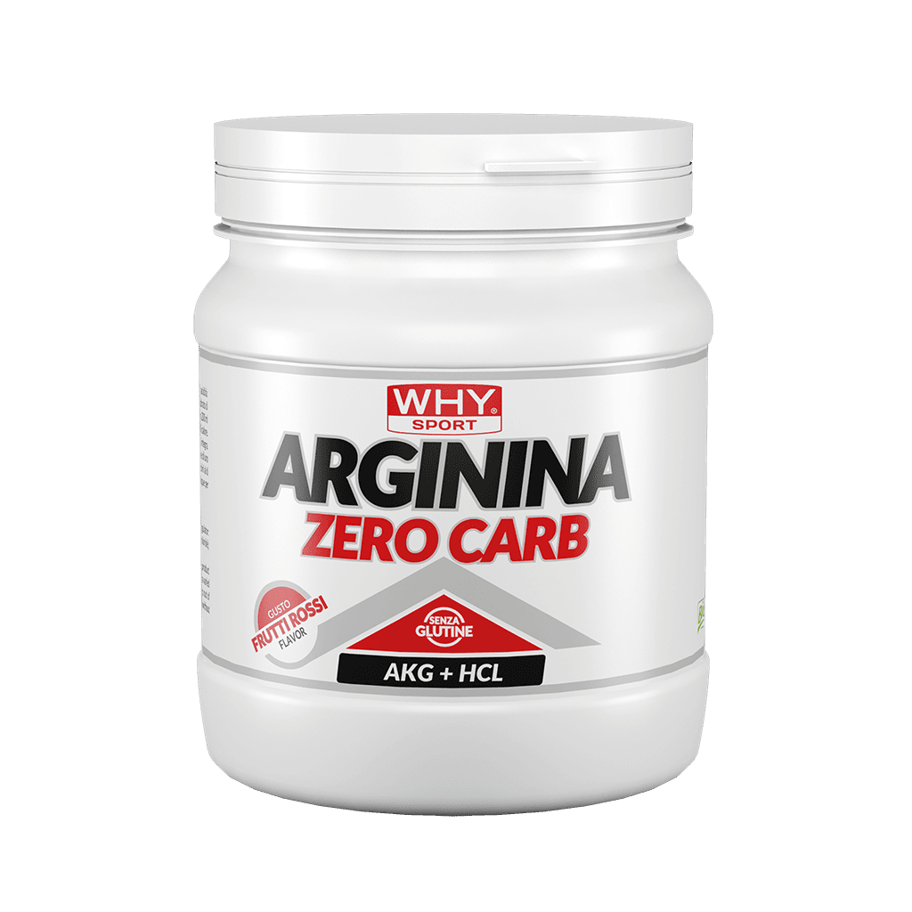 W347_arginina 220 g frutti rossi_singolo ARGININA ZERO CARB FRUTTI ROSSI 220 g - immagine 1