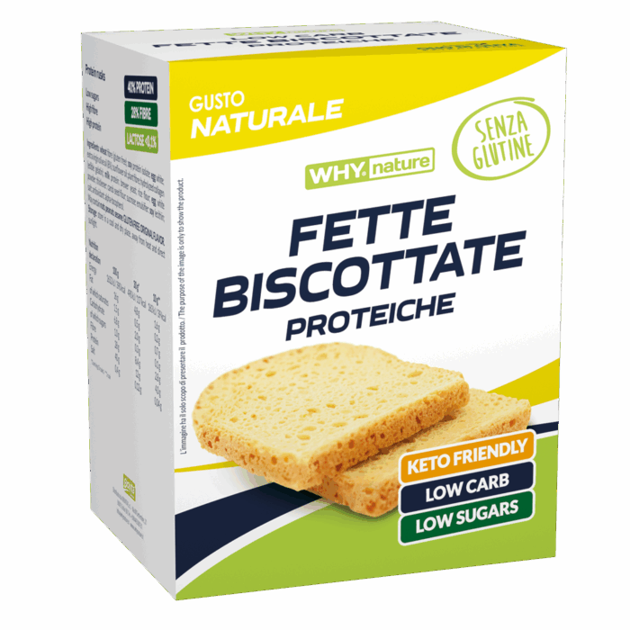 FETTE BISCOTTATE PROTEICHE 120 g - immagine 1