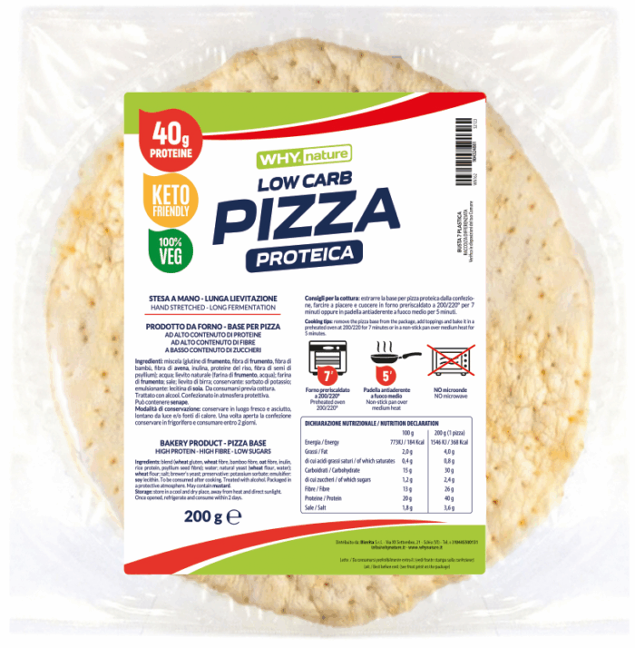PIZZA PROTEICA 200 g - immagine 1