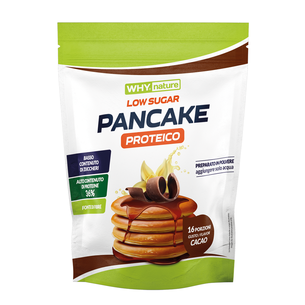 WN286_Pancake proteico cacao 800 g_singolo PANCAKE PROTEICO CACAO 800 g - immagine 1