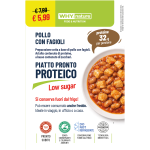 PIATTO PRONTO PROTEICO - POLLO CON FAGIOLI 270 g